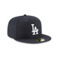 Los Angeles Dodgers Navy Basic 59FIFTY Fitted