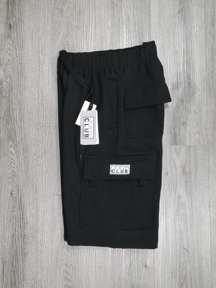 Pro Club Fleece Cargo Shorts