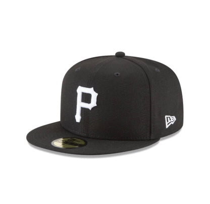 Pittsburgh Pirates Black and White Basic 59FIFTY Fitted (final sale)