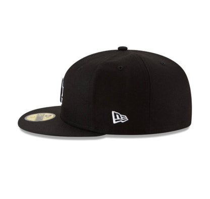 Los Angeles Dodgers Black Outline 59FIFTY Fitted FINAL SALE.      (final sale)