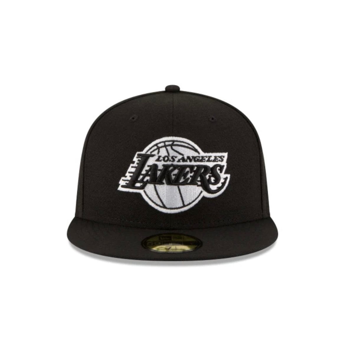 Los Angeles Lakers Black & White 59FIFTY Fitted