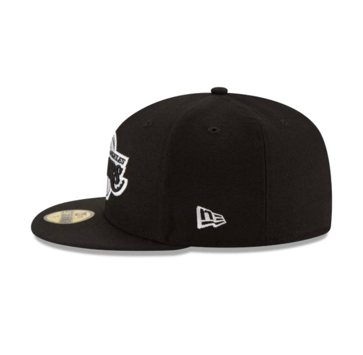 Los Angeles Lakers Black & White 59FIFTY Fitted