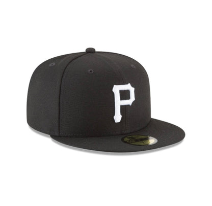 Pittsburgh Pirates Black and White Basic 59FIFTY Fitted (final sale)