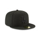 Los Angeles Dodgers Blackout Basic 59FIFTY Fitted (FINAL SALE)