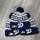 Los Angeles Dodgers 2023 Clubhouse Pom Knit