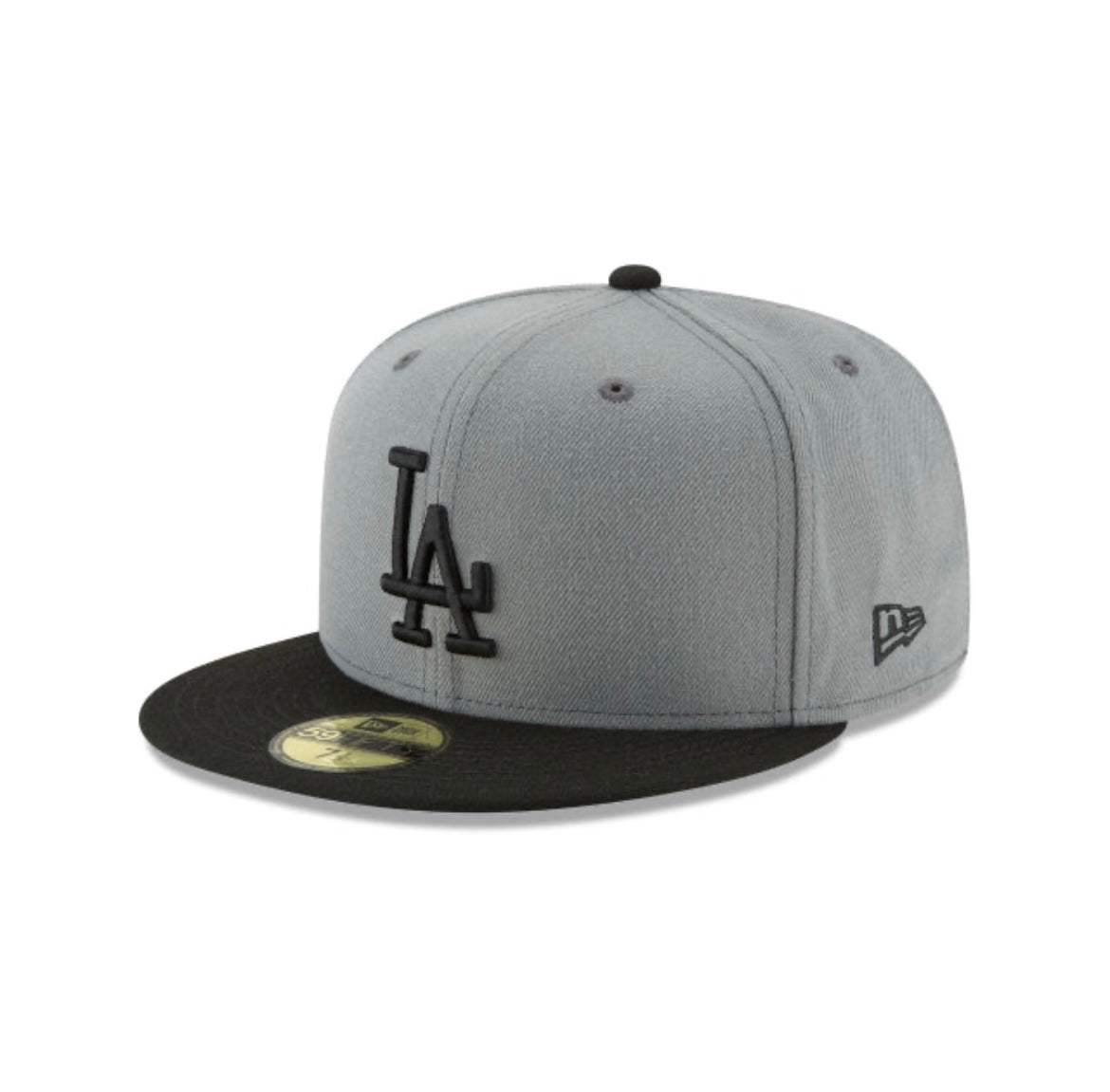 Los Angeles Dodgers Storm Gray Basic 59FIFTY Fitted