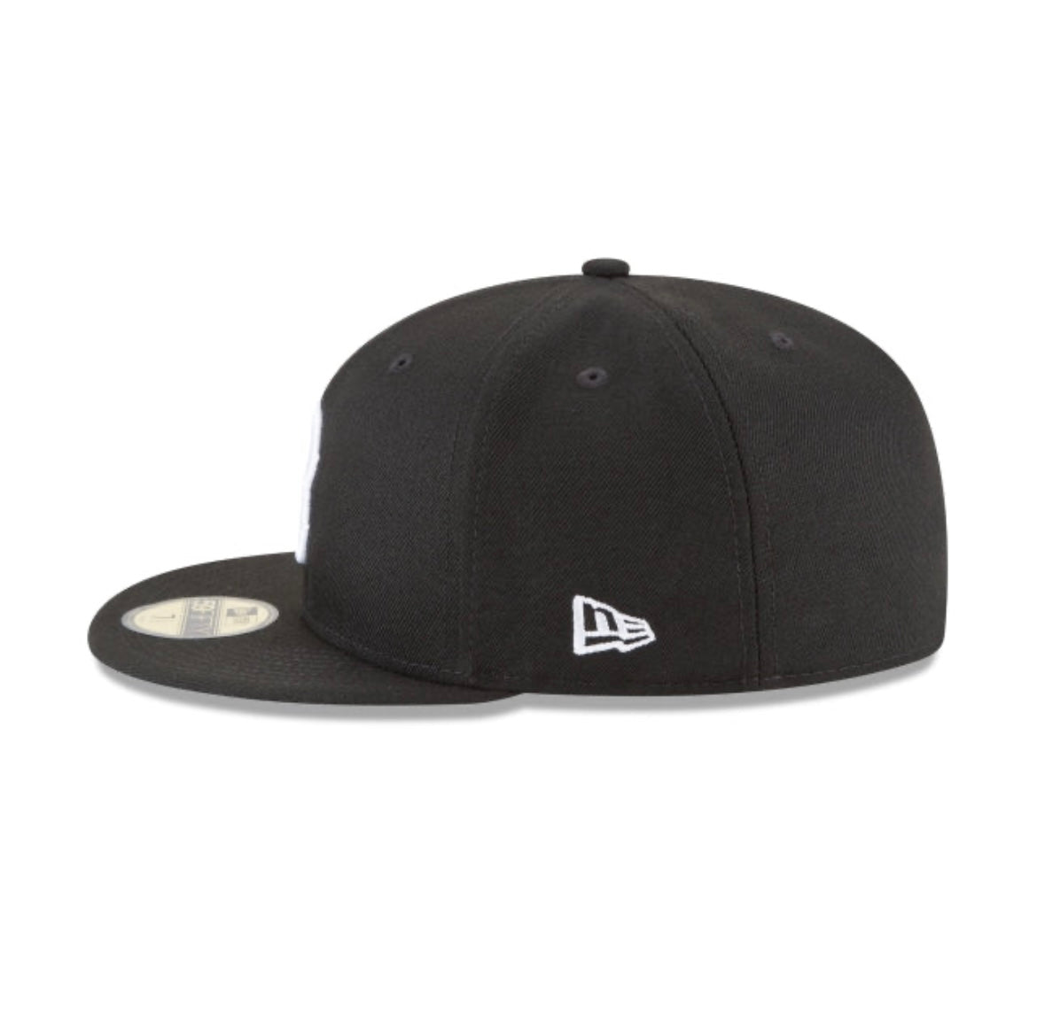 Boston Red Sox Black and White Basic 59FIFTY Fitted