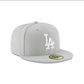 Los Angeles Dodgers Gray Basic 59FIFTY Fitted (FINAL SALE)