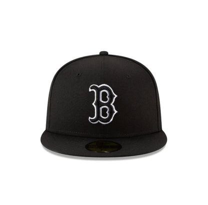 Boston Red Sox Black Outline 59FIFTY Fitted