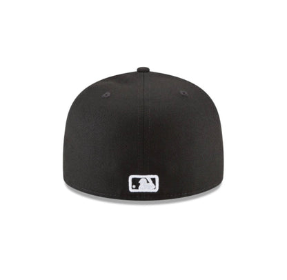 Boston Red Sox Black and White Basic 59FIFTY Fitted