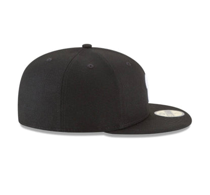 Washington Nationals Black and White Basic 59FIFTY Fitted         (final sale)