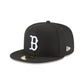 Boston Red Sox Black and White Basic 59FIFTY Fitted