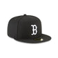 Boston Red Sox Black and White Basic 59FIFTY Fitted