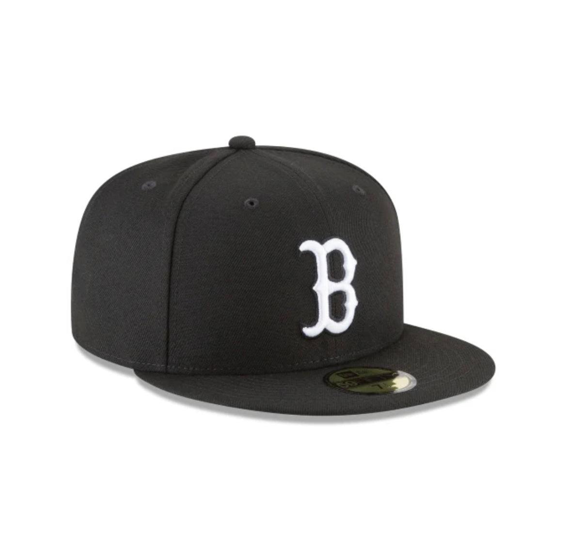 Boston Red Sox Black and White Basic 59FIFTY Fitted