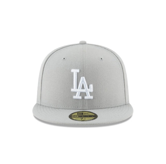 Los Angeles Dodgers Gray Basic 59FIFTY Fitted (FINAL SALE)