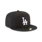 Los Angeles Dodgers Black and White Basic 59FIFTY Fitted FINAL SALE